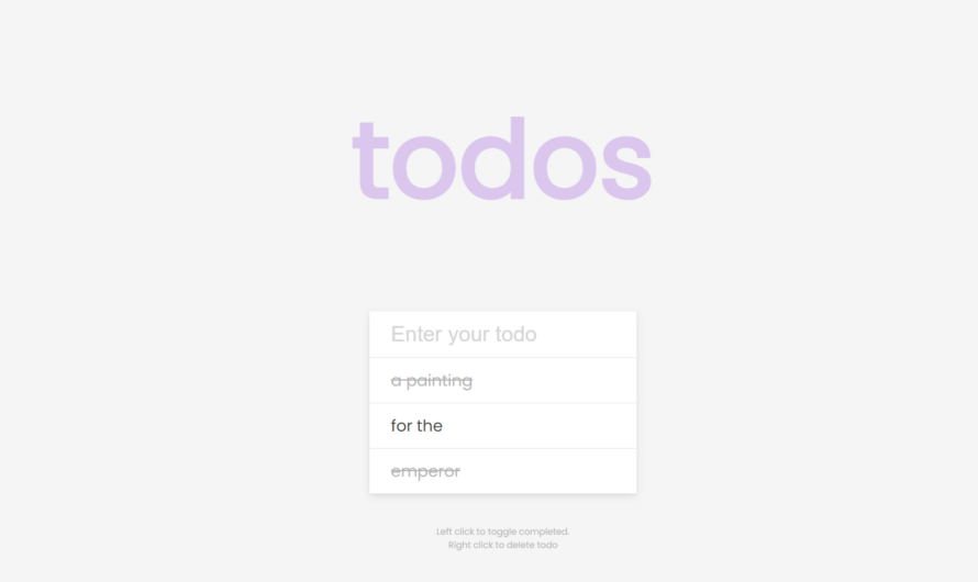 Build a simple CSS & JavaScript To-do List Application in 10 minutes